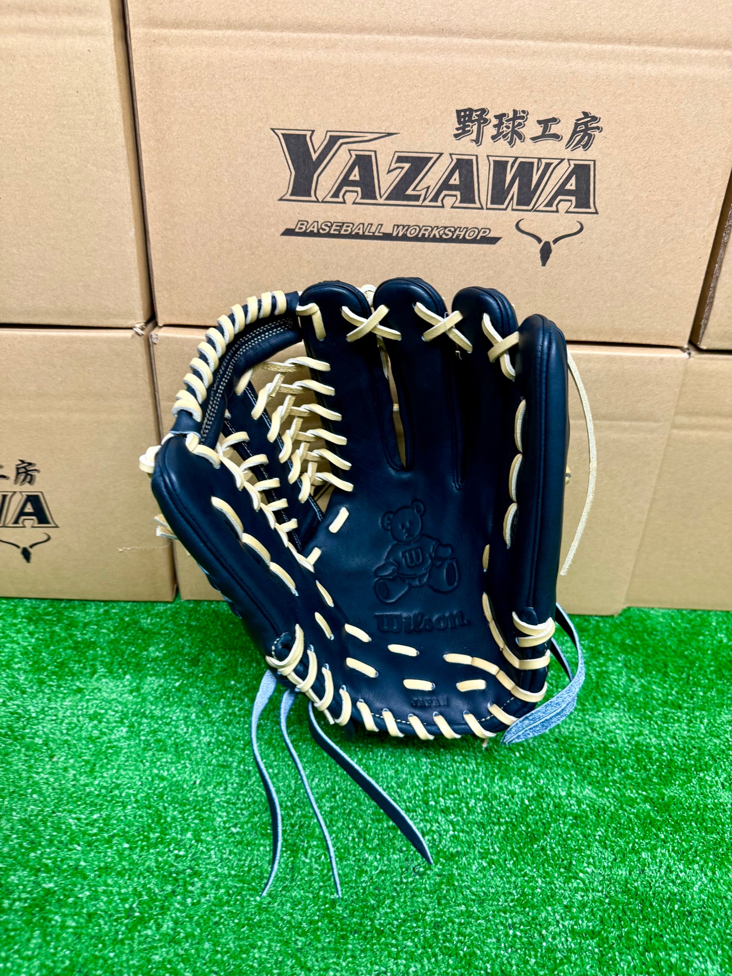 Wilson  硬式外野手用グラブ　D8F型  Wブラック