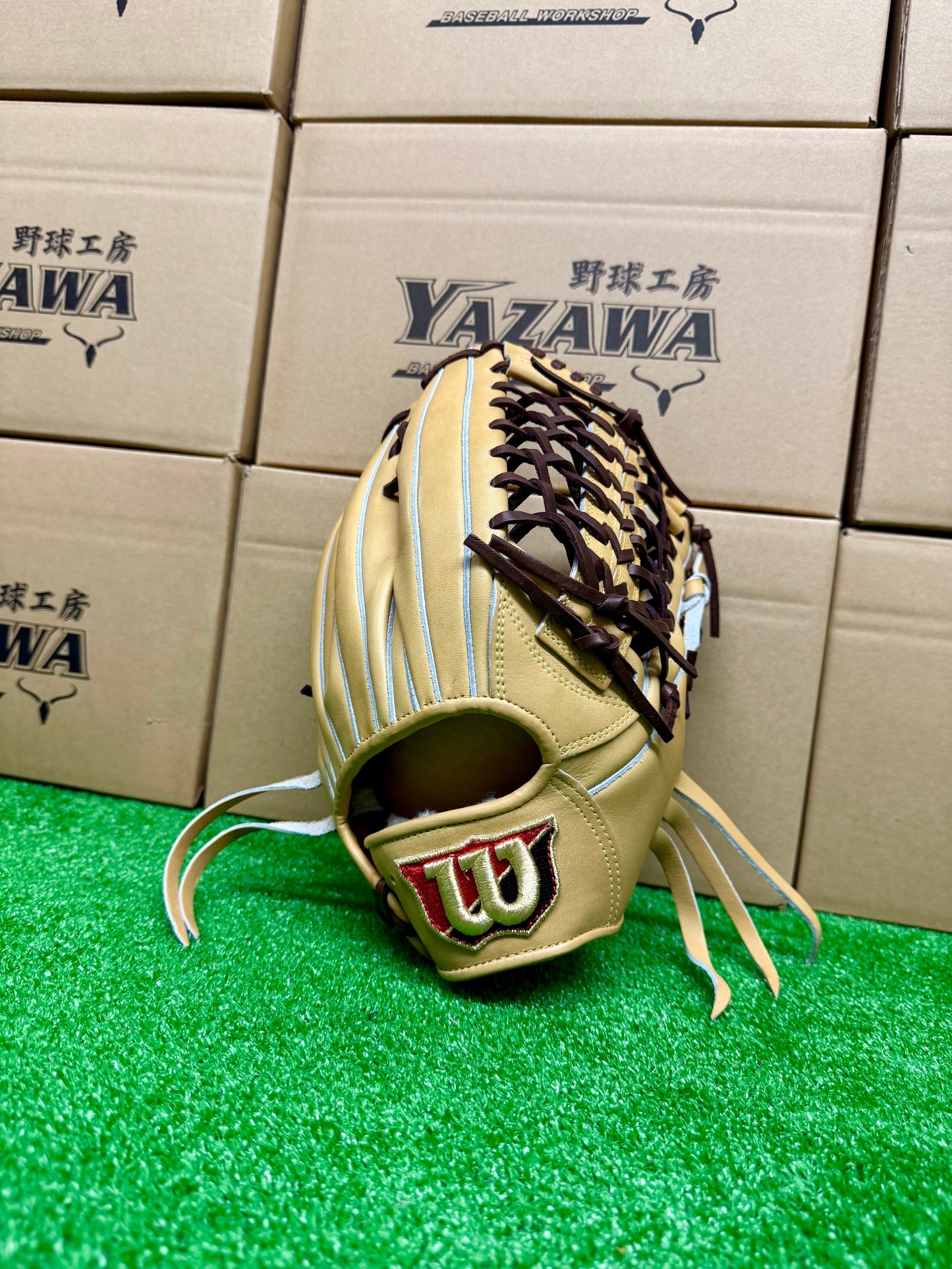 Wilson　硬式外野手用グラブ　D8型 ヴィンテージタン