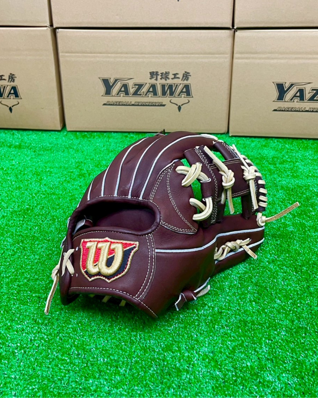 Wilson硬式内野手用87型Dブラウン【型付け済み】