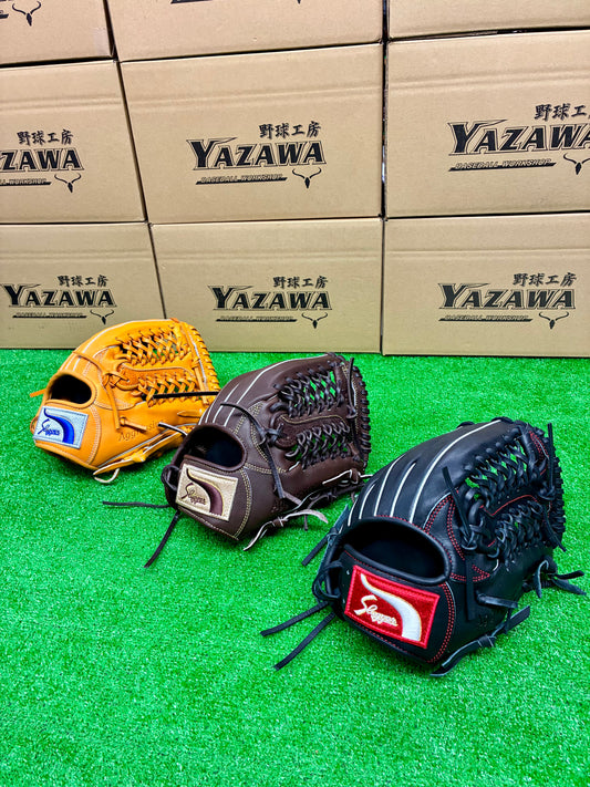 久保田スラッガー　少年軟式用グラブKSN-J4A（オレンジ・ブラック・バーガンディ×トレンチ）