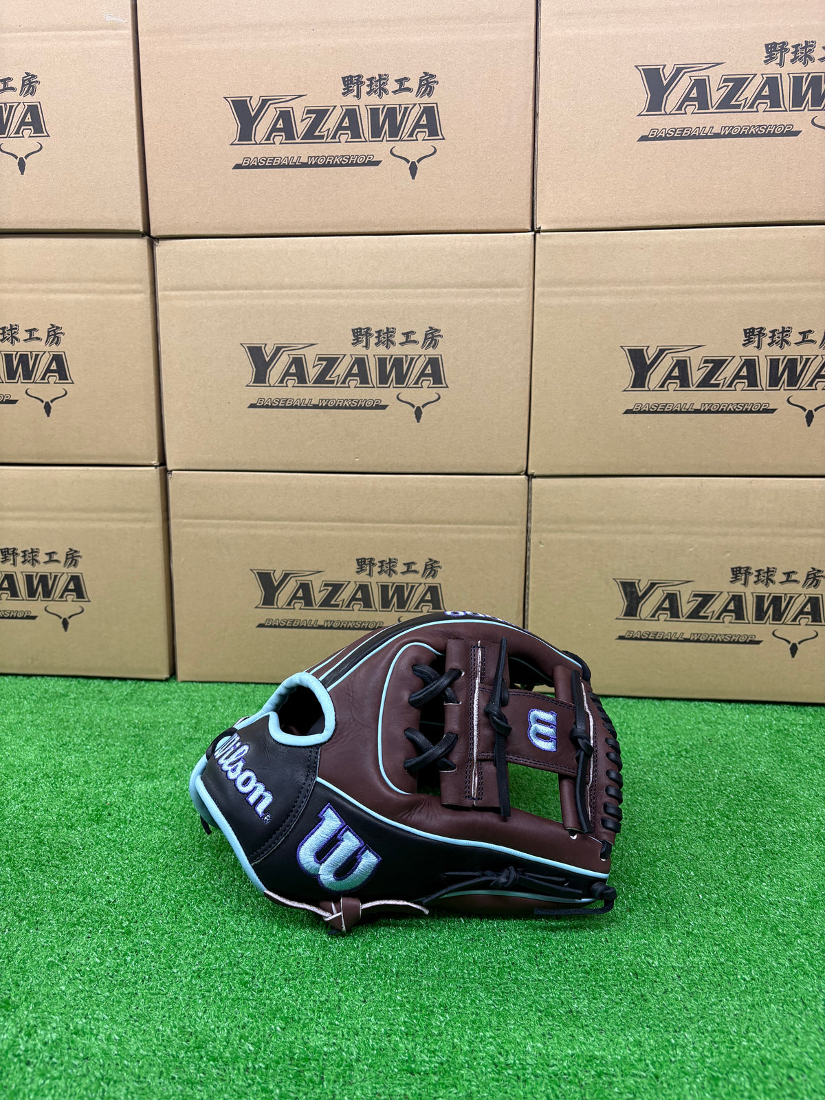 Wilson　軟式内野手用グラブ 【1724型】　Dブラウン