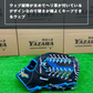久保田スラッガー　軟式店舗別注グラブ【型付け済み】KSN-AR5  ブラック×水色