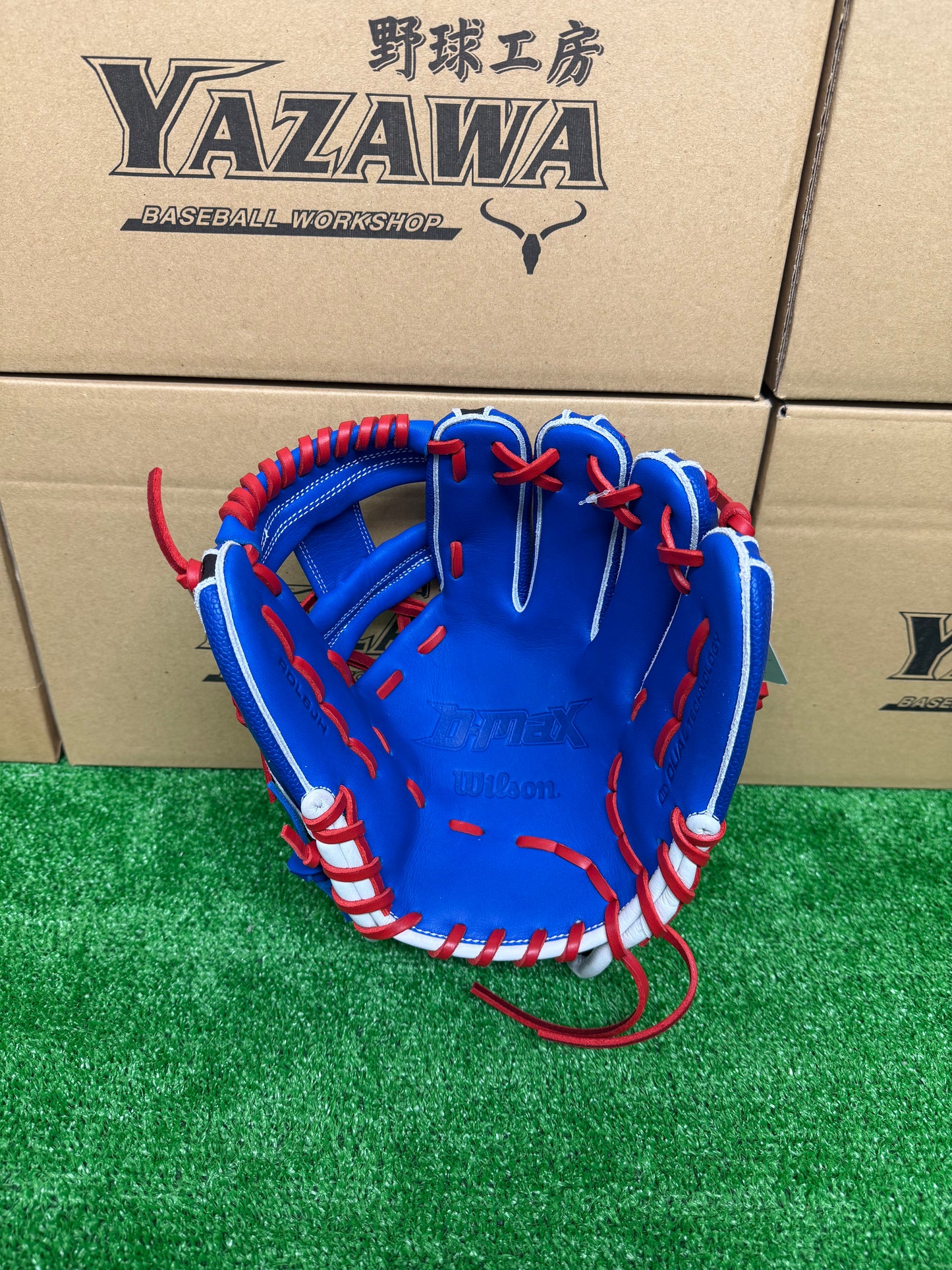 Wilson　少年軟式用グラブ６J型　ロイヤルSS×ブラックSS　