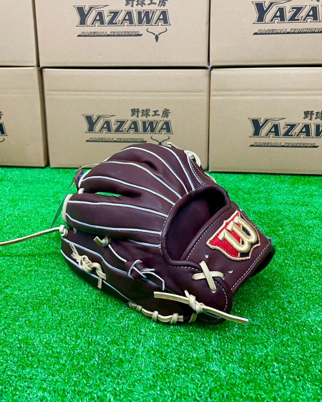 Wilson硬式内野手用87型Dブラウン【型付け済み】