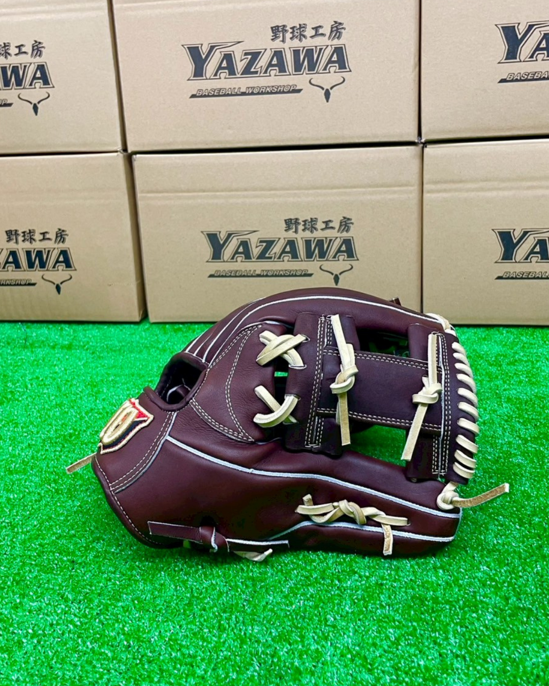 Wilson硬式内野手用87型Dブラウン【型付け済み】