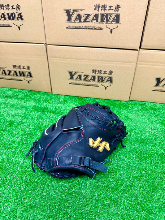 ハタケヤマ　硬式キャッチャーミット　W-M7IB　Iブラック