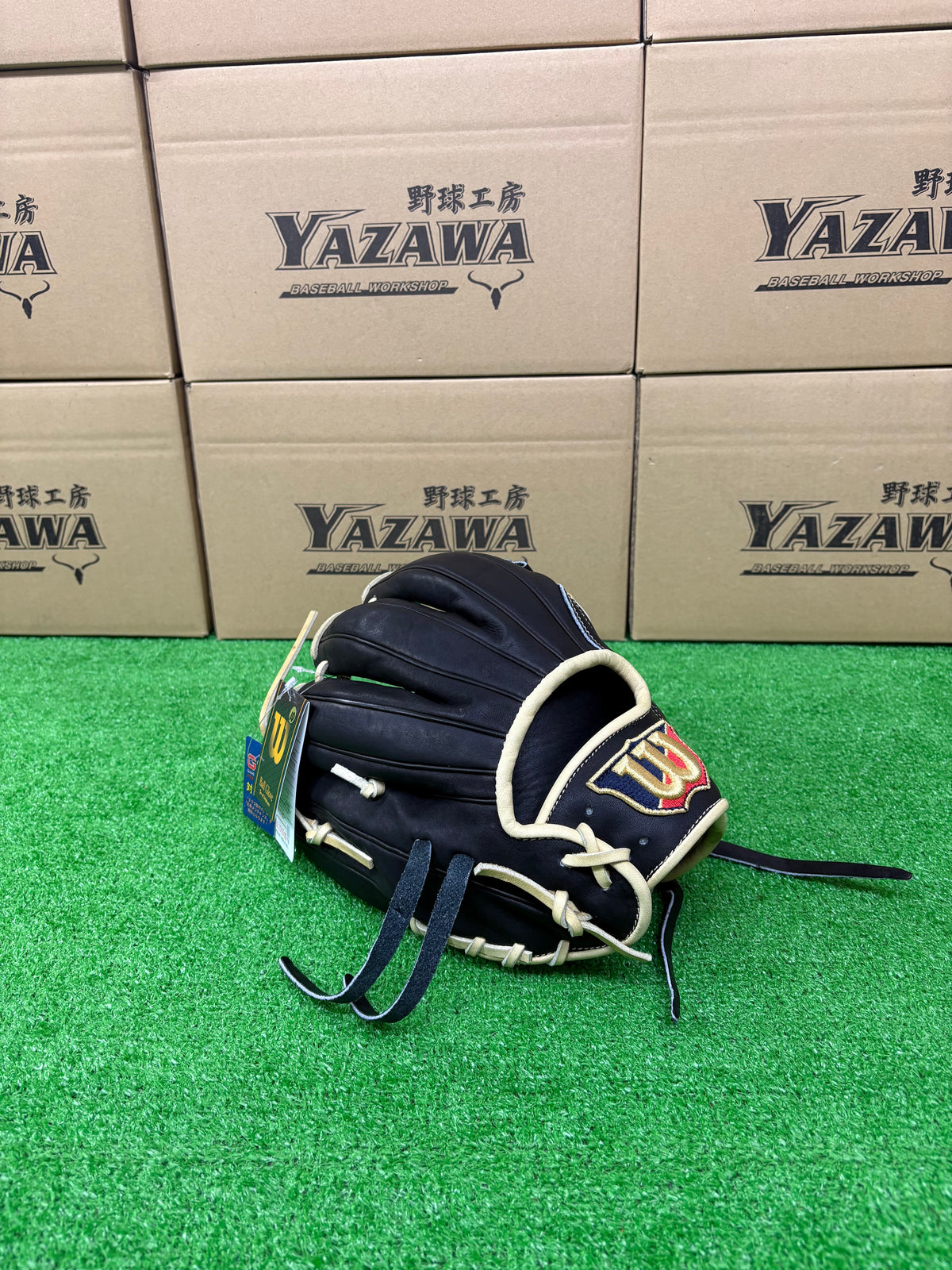 Wilson　軟式内野手用グラブ 【1787型】　ブラック