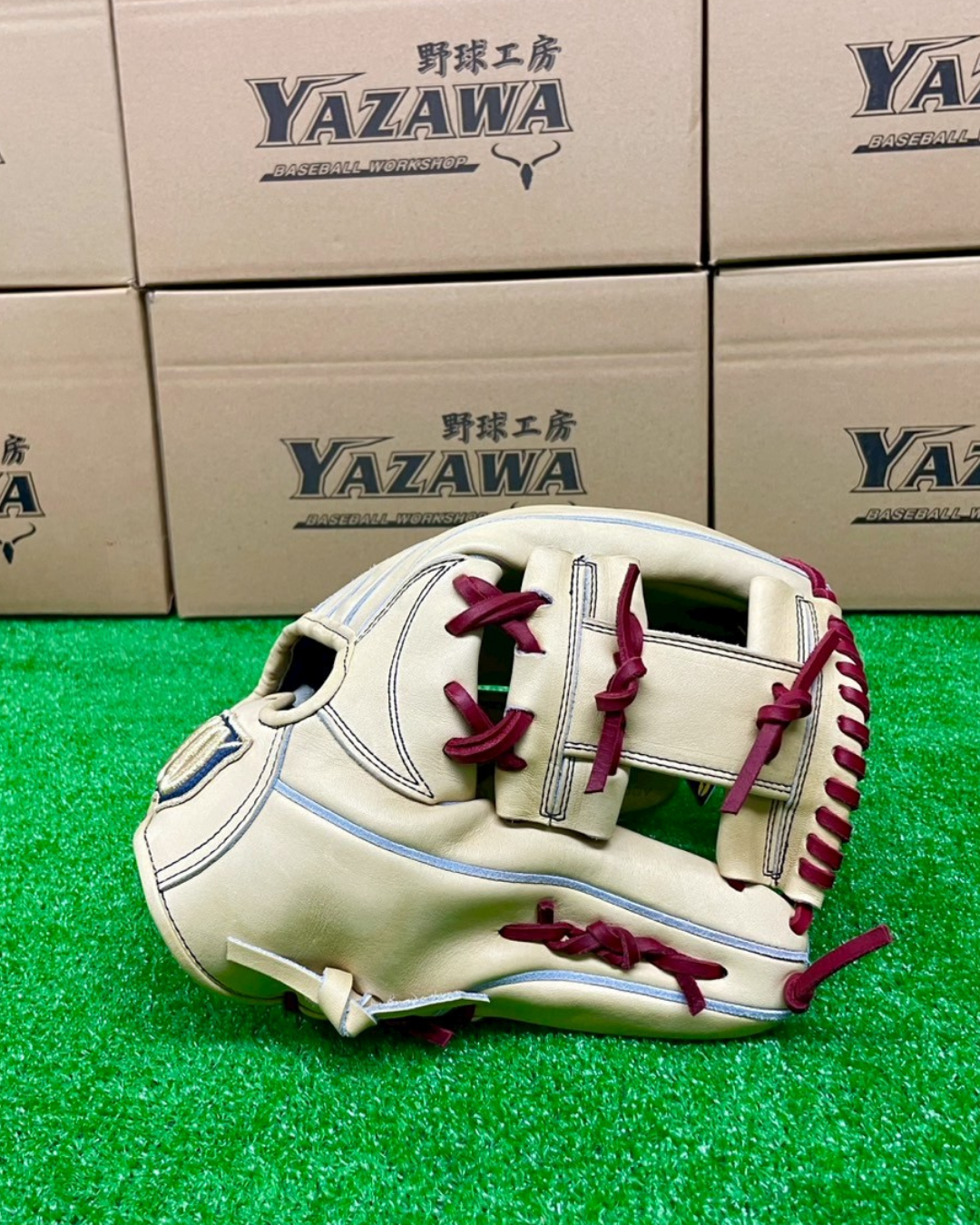 Wilson硬式内野手用 1723型 ブロンド【型付け済み】