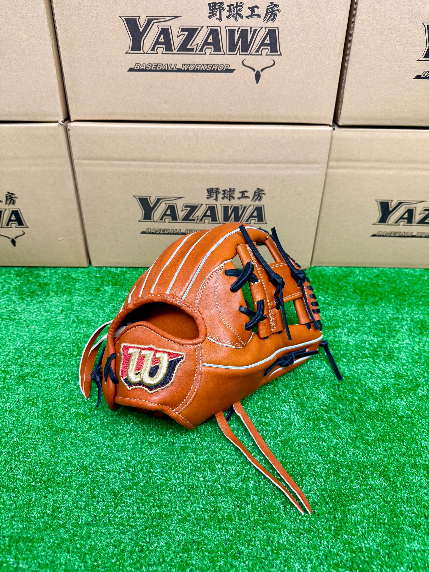 Wilson　硬式内野手用グラブ　1723型 　Tオレンジ
