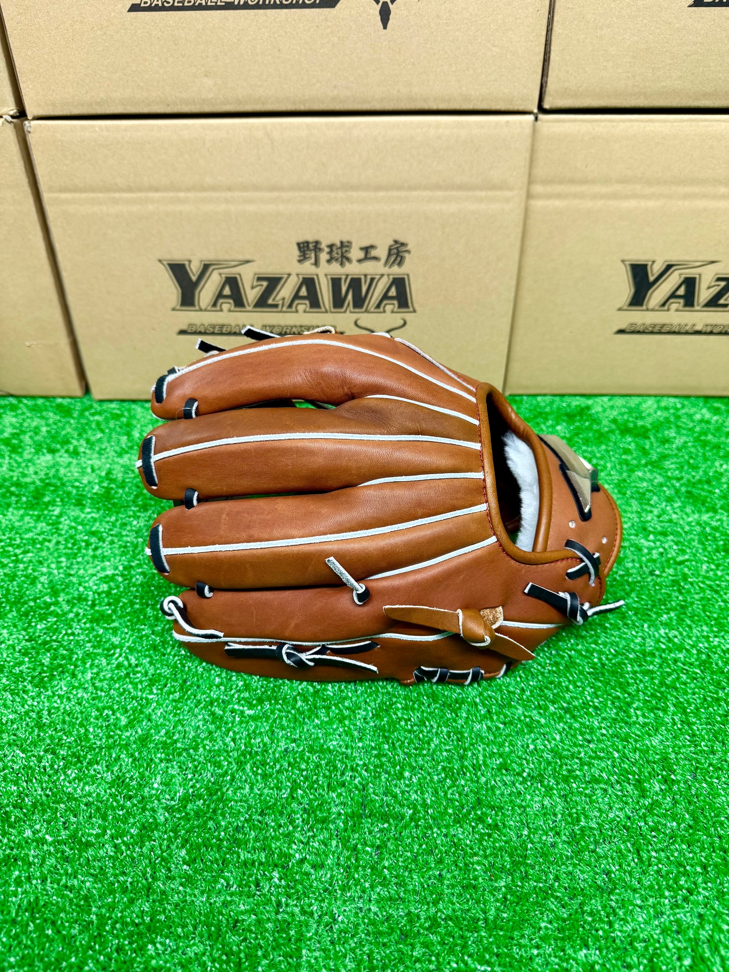 ミズノ　硬式内野手用グラブ　1AJGH32513　チェスナッツ×ブラック