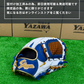 久保田スラッガー　軟式店舗別注グラブ【型付け済み】KSN-L7S　ホワイト×ブルー