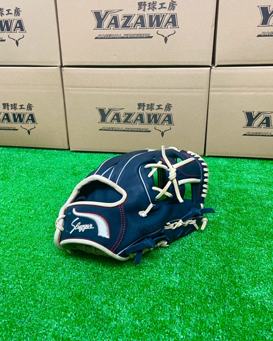 久保田スラッガー  限定軟式SR1【型付け済み】限定直刺繍ラベル