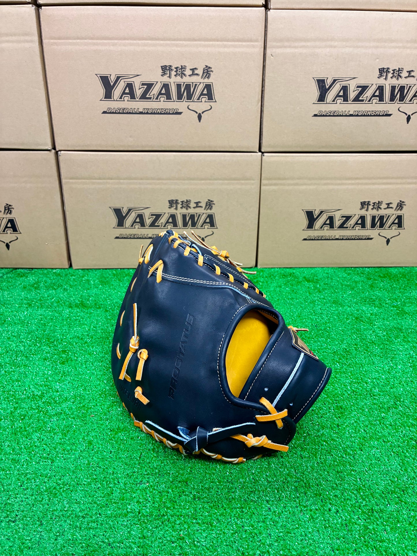 ZETT　限定硬式用ファーストミット　BPROF233SQ（LH）Nブラック