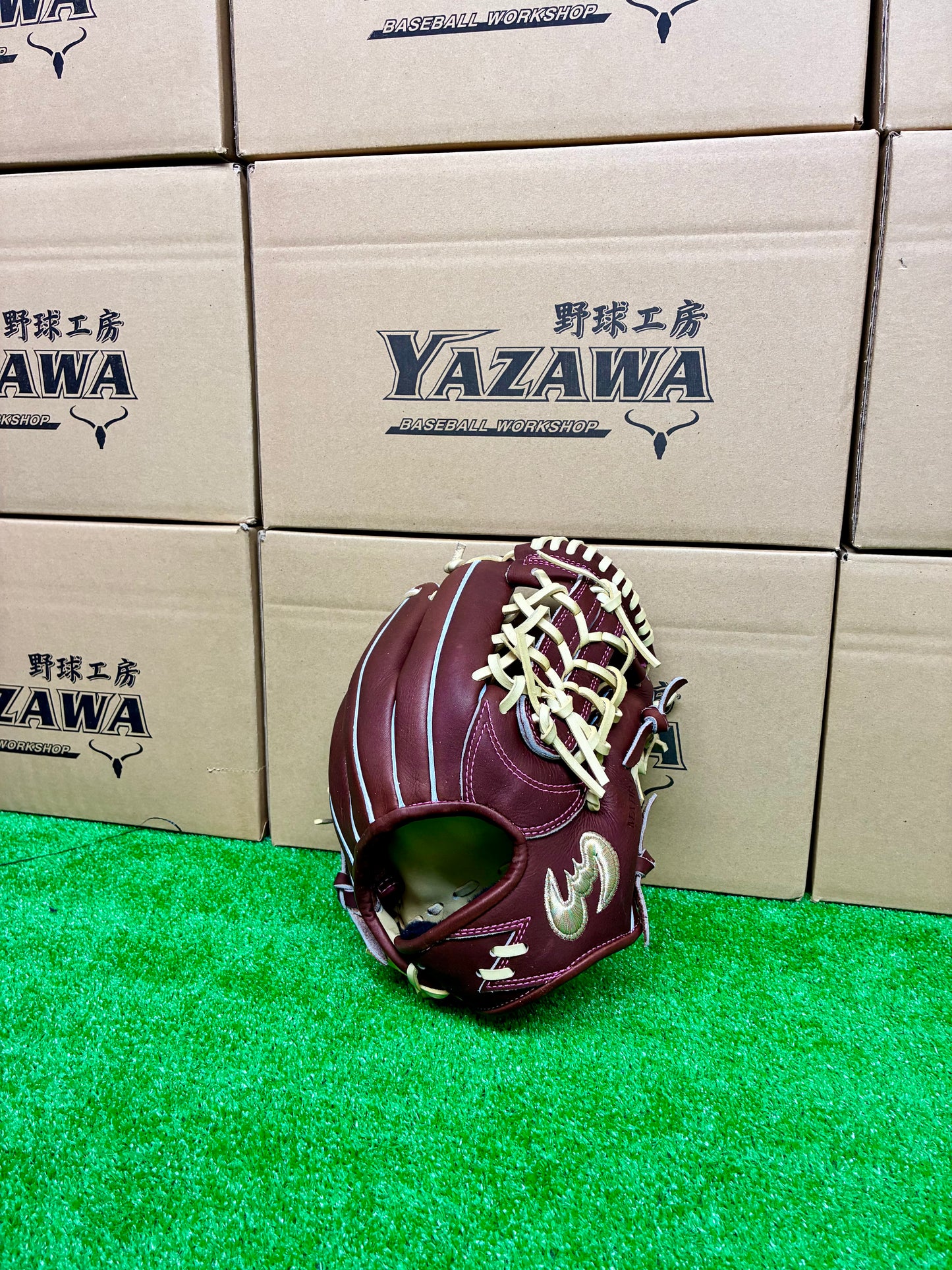 Zeems　限定少年軟式用　28CJN5　中型　チョコ×キャメルブラウン