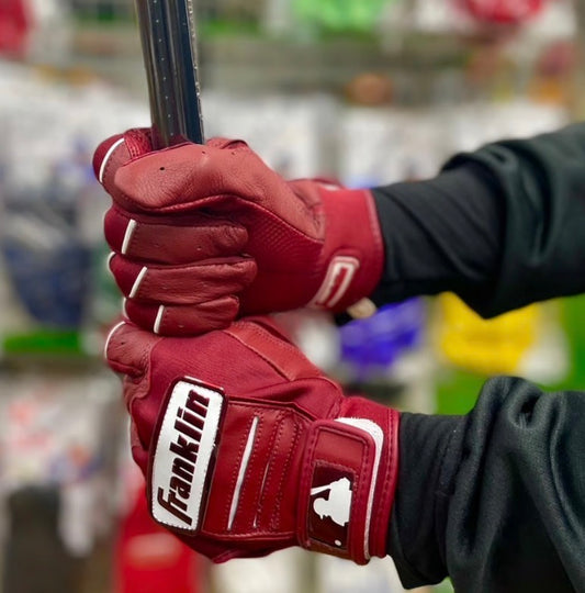 Franklin　バッティング手袋　CFX-PRO　HI-LITE　バーガンディ