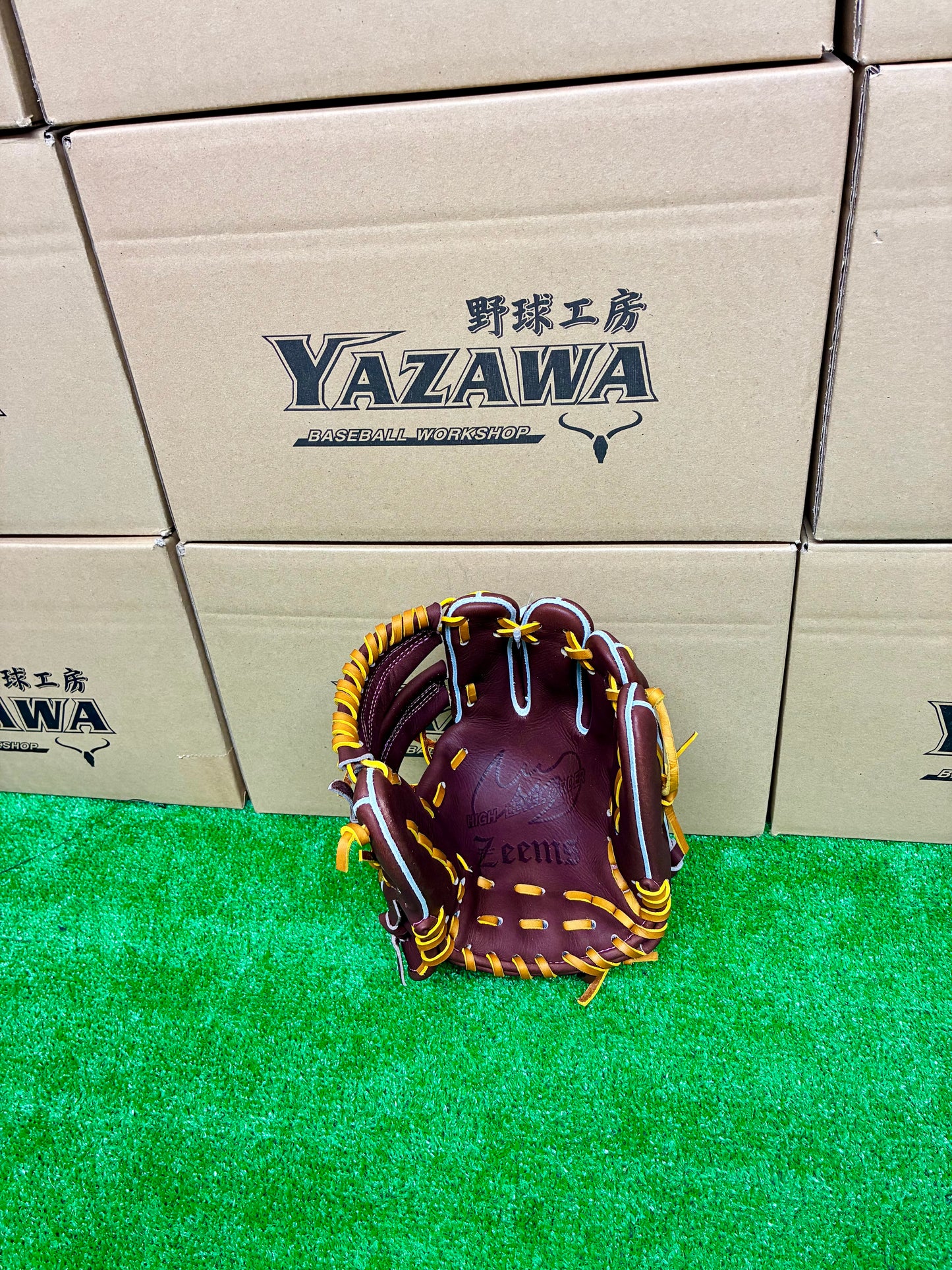 Zeems　限定少年軟式用　20CJN5　中型　チョコ×タン