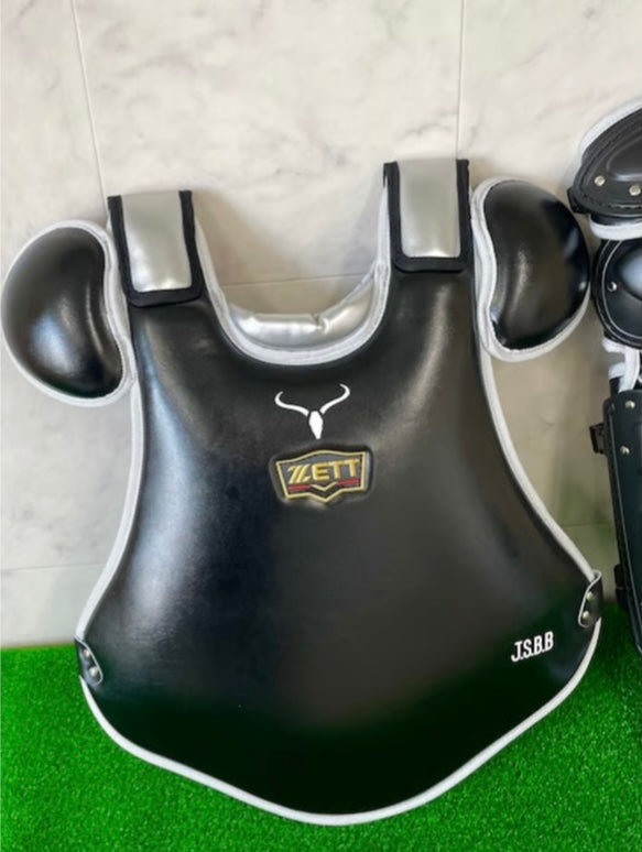 ゼット 限定軟式用キャッチャー防具3点セット