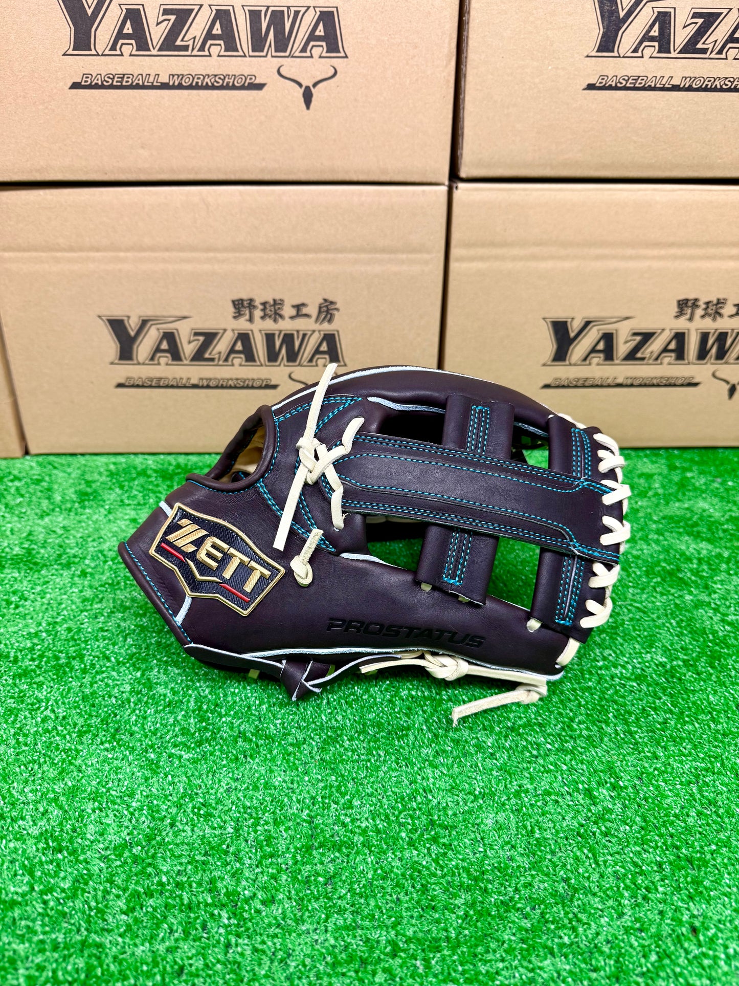 ZETT 限定硬式内野手用グラブ　BPROG185SG　ブラウン×パステルブラウン