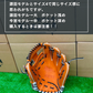 ZETT  軟式店舗別注グラブ　296型 オレンジ×ブラック