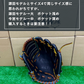 ZETT  軟式店舗別注グラブ　296型 ブラック×Dグリーン