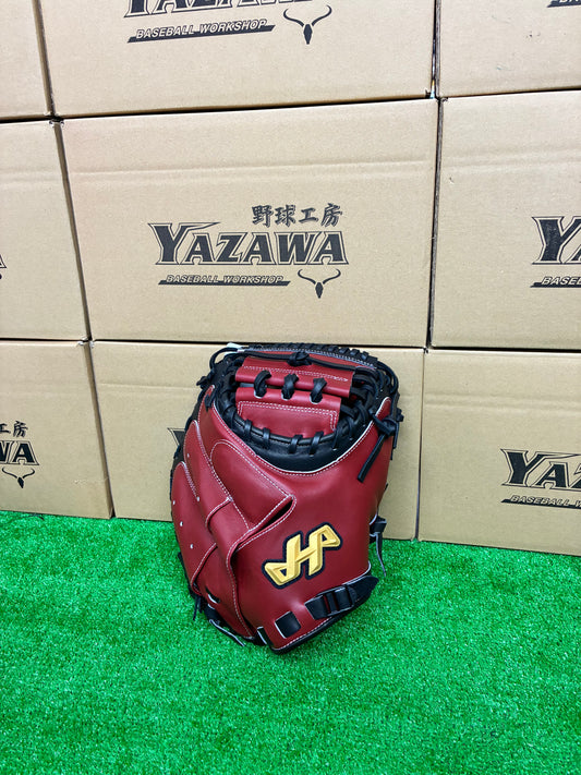 ハタケヤマ　限定軟式キャッチャーミット　2026 PRO-M8A　エンジ×ブラック
