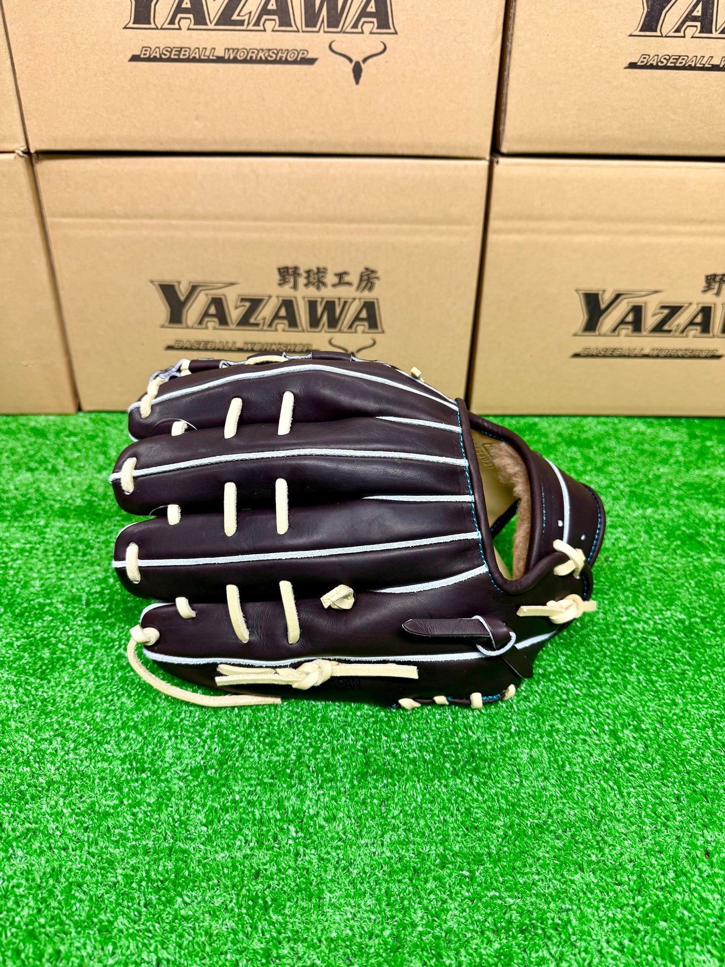 ZETT　硬式内野手用グラブ　BPROG564SG　ブラウン×パステルブラウン