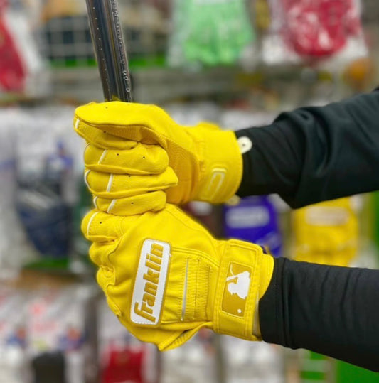 Franklin　バッティング手袋　CFX-PRO　HI-LITE　イエロー