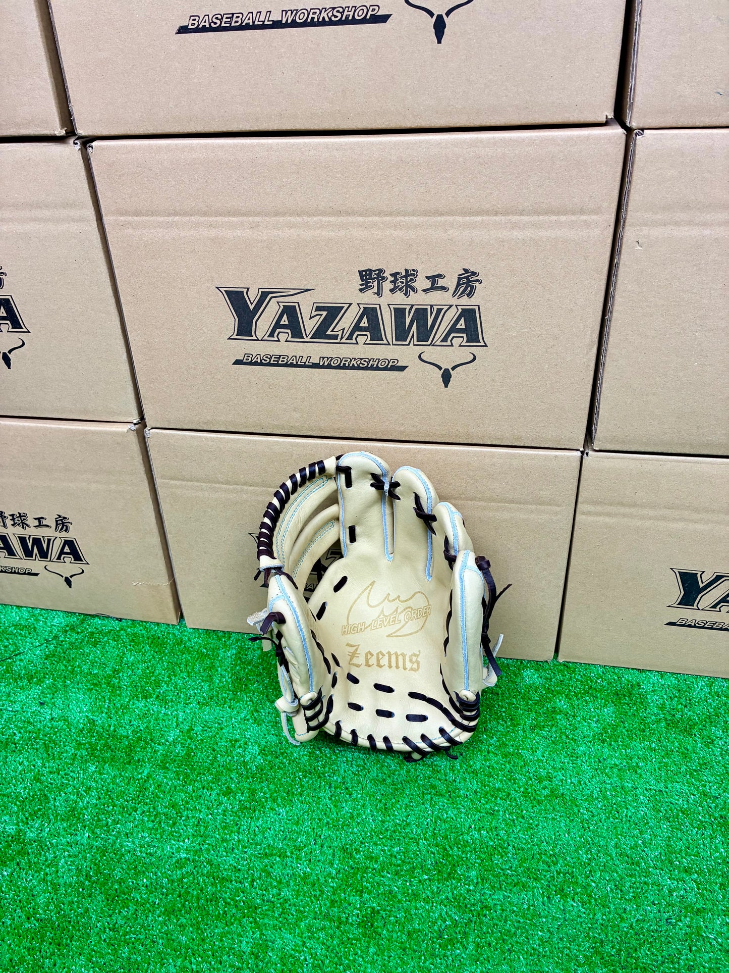 Zeems　限定少年軟式用　20CJN5　中型　キャメルブラウン