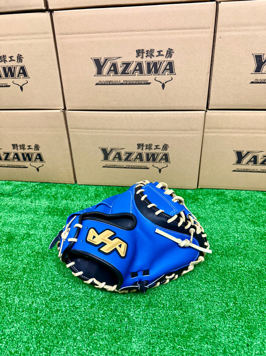ハタケヤマ　限定軟式キャッチャーミット　2026 PRO-M9 C　ブルー×ブラック