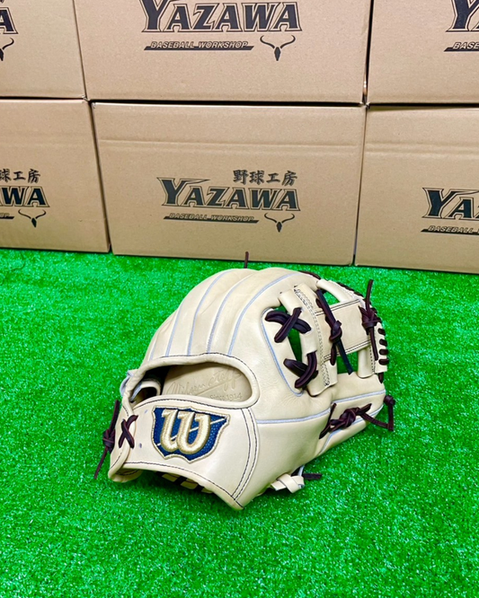 Wilson硬式内野手用86型ブロンド【型付け済み】