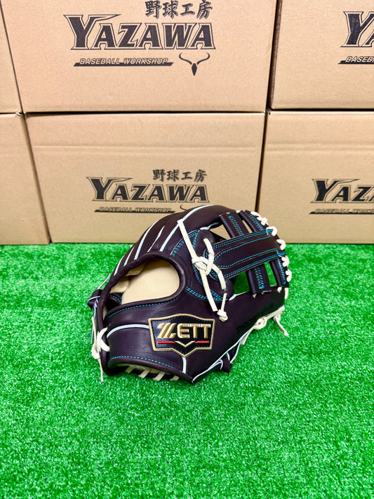 ZETT 限定硬式内野手用グラブ　BPROG185SG　ブラウン×パステルブラウン