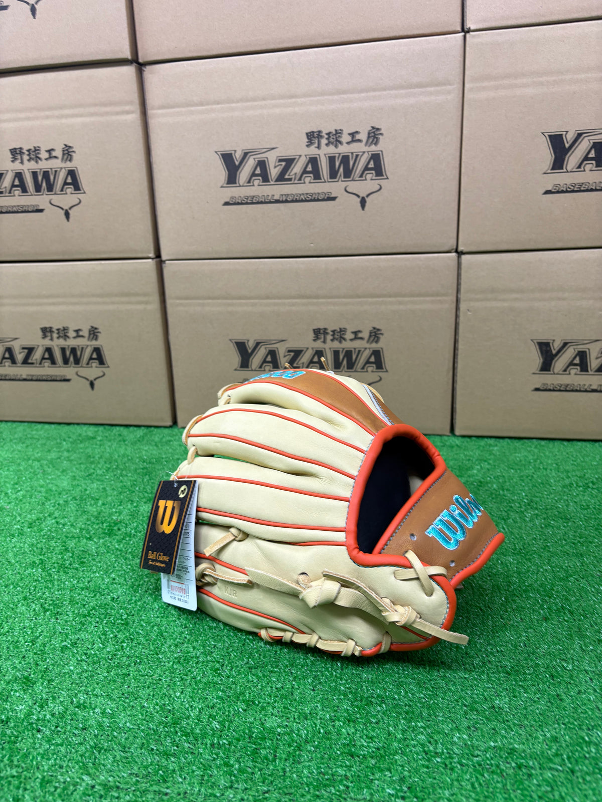 Wilson　軟式内野手用グラブ 【1787型】　Sタン×ブロンド