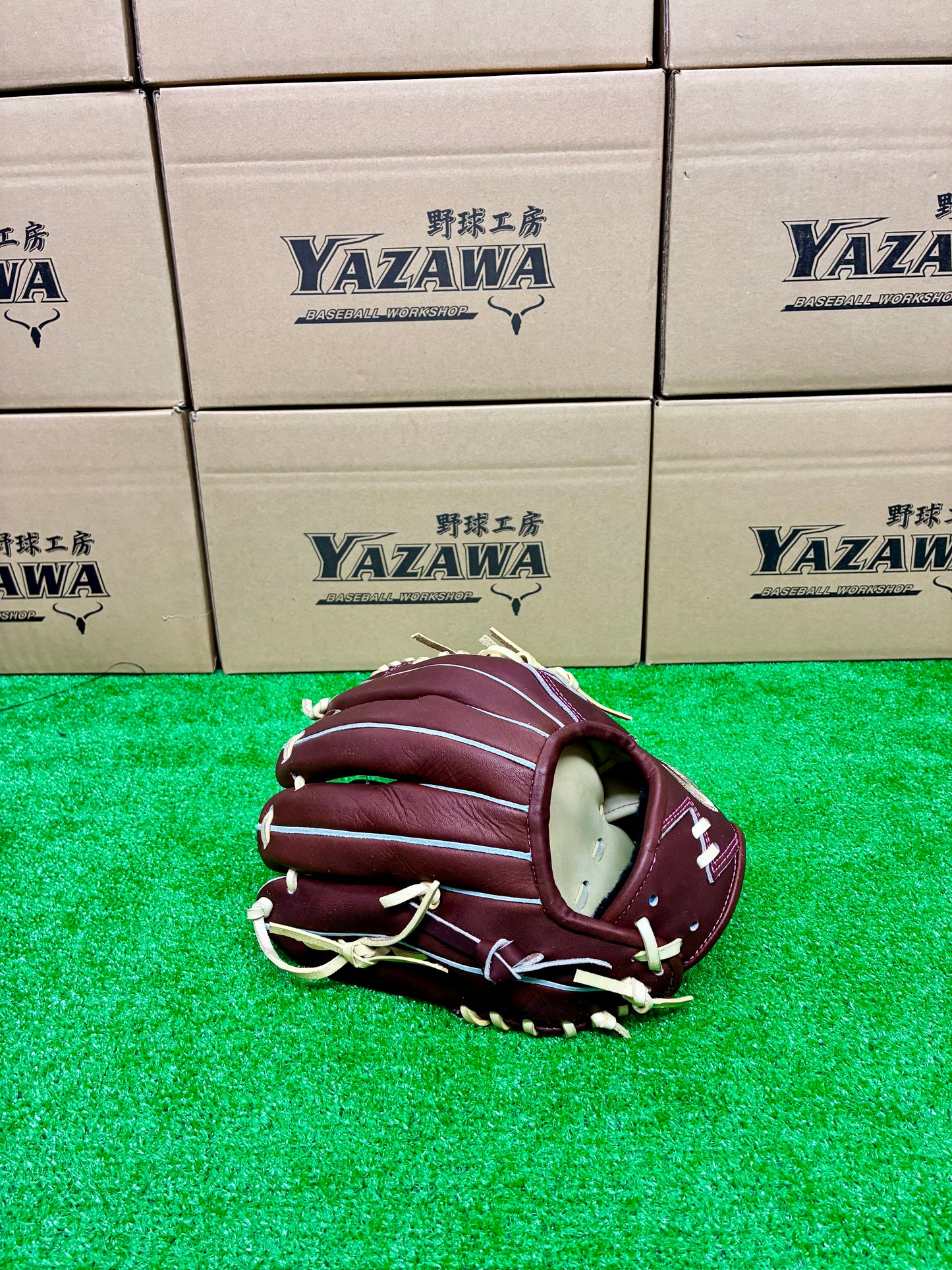 Zeems　限定少年軟式用　28CJN5　中型　チョコ×キャメルブラウン