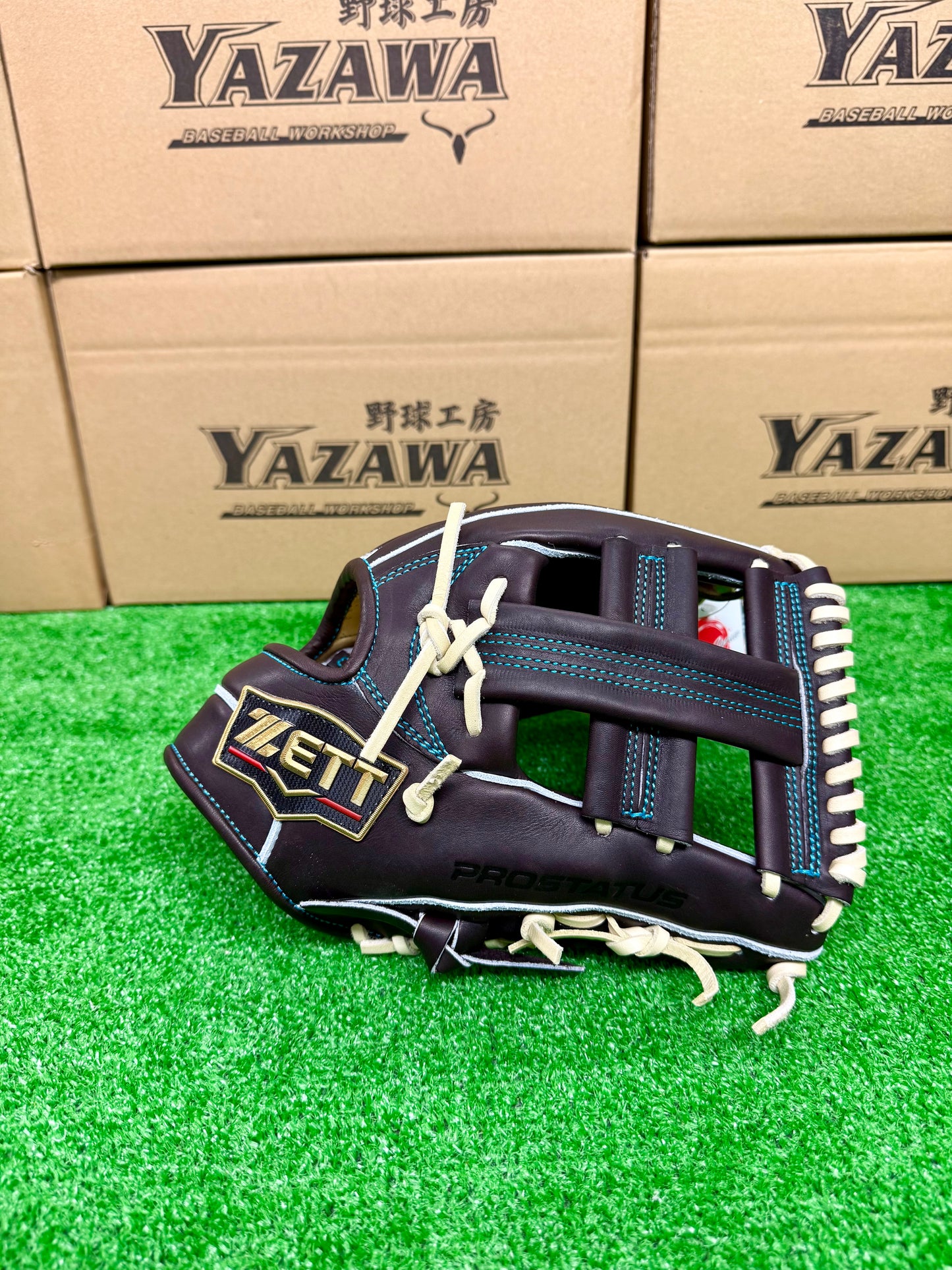 ZETT　限定硬式内野手用グラブ　BPROG265SG ブラウン×パステルブラウン