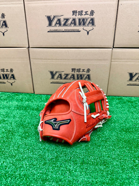 ミズノ　ゴールデンエイジ硬式内野手用グラブ　1AJGA30203　スプレンディッドオレンジ×ブロンド