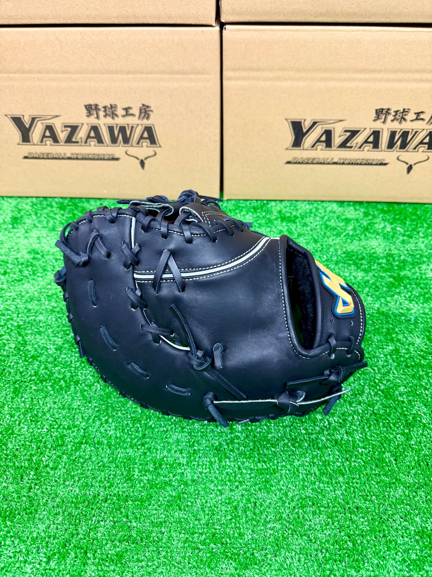 ハタケヤマ　少年軟式ファーストミット　TH-JFB　ブラック