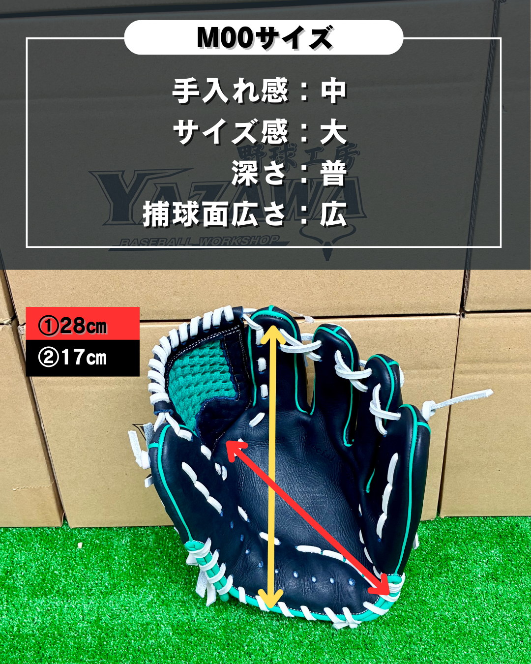 久保田スラッガー　【型付け済み】軟式店舗別注グラブ　M00　KSブラック×エメラルド