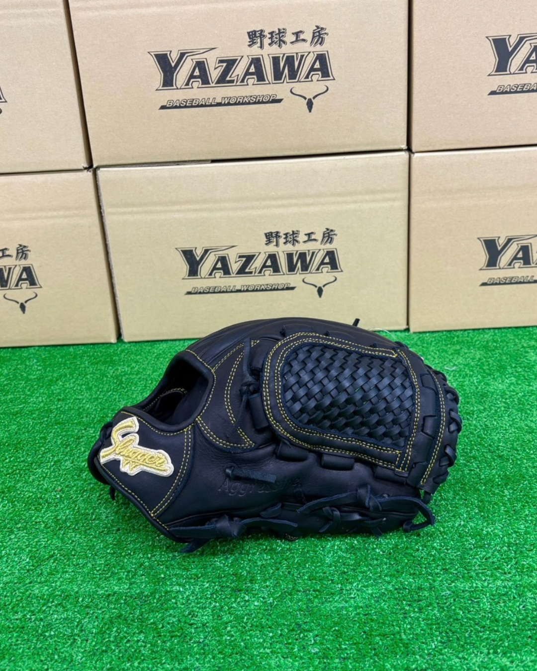 久保田スラッガー　軟式店舗別注グラブ【型付け済み】KSN-L7S  ブラック