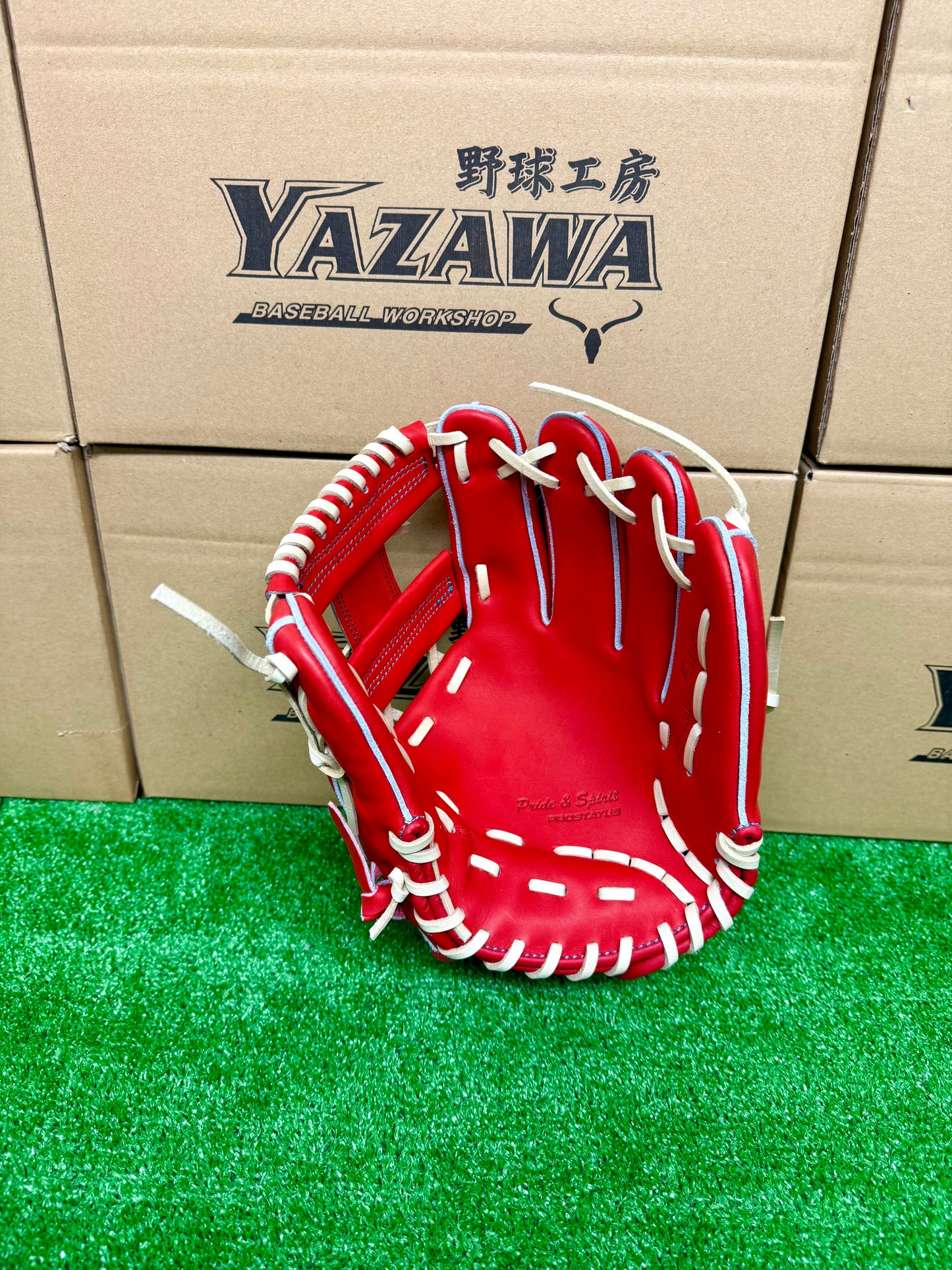 ZETT 限定硬式内野手用グラブ　BPROG765SG　ディープオレンジ×パステルブラウン