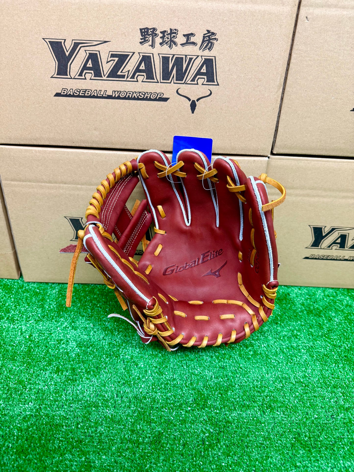 ミズノ　硬式内野手用グラブ　1AJGH30213　ローズブラウン　（ショート、セカンド対応）