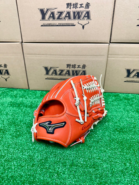 ミズノ　ゴールデンエイジ硬式オールラウンド用グラブ　1AJGA30200　スプレンディッドオレンジ×ブロンド