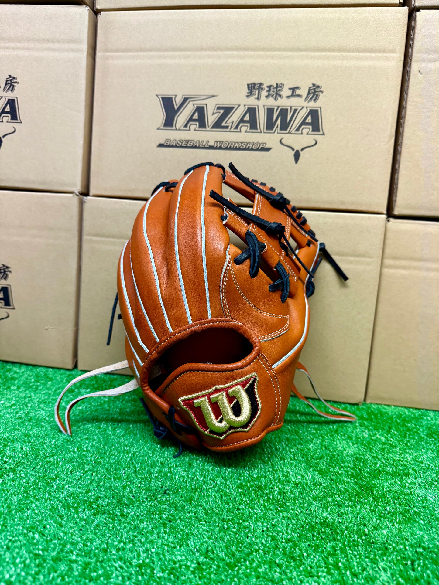Wilson　硬式内野手用グラブ　1723型 　Tオレンジ