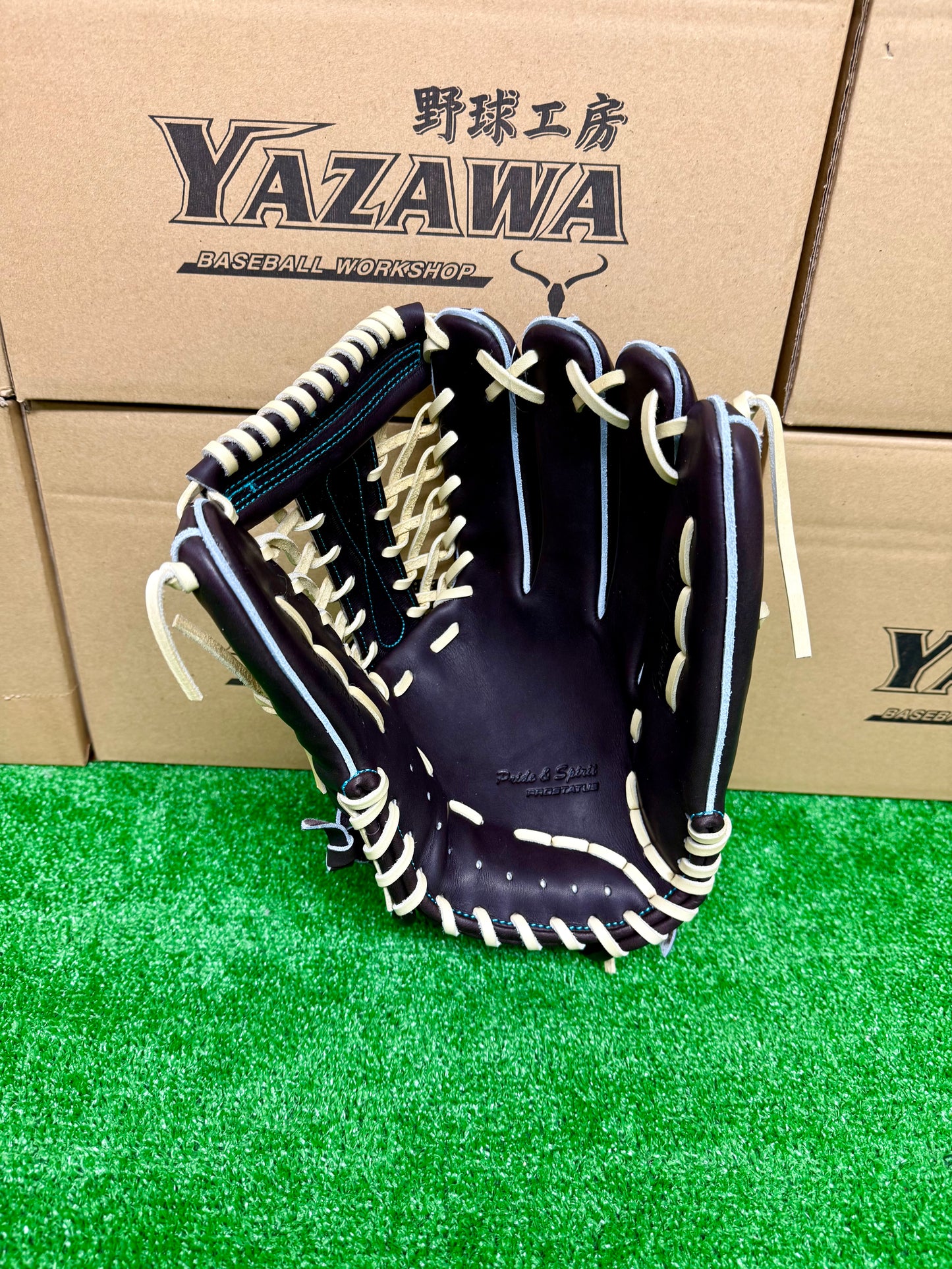 ZETT　限定外野手用グラブ　BPROG770SG　ブラウン×パステルブラウン