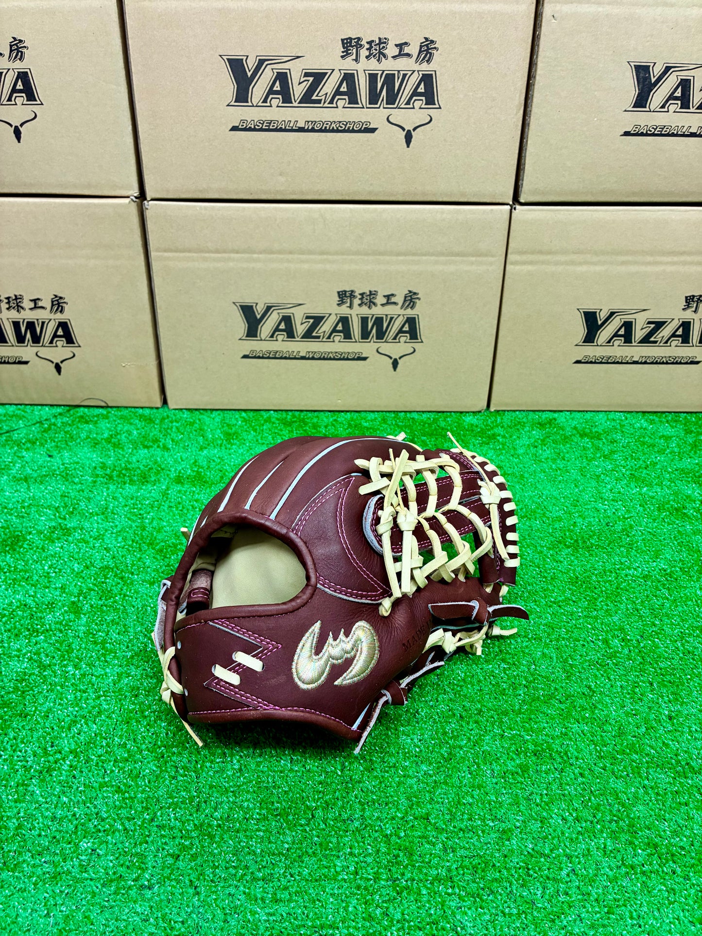 Zeems　限定少年軟式用　28CJN5　中型　チョコ×キャメルブラウン