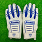 Franklin　バッティング手袋　CFX　FPLADIES　MODEL20715　両手用　ホワイト×ロイヤルブルー