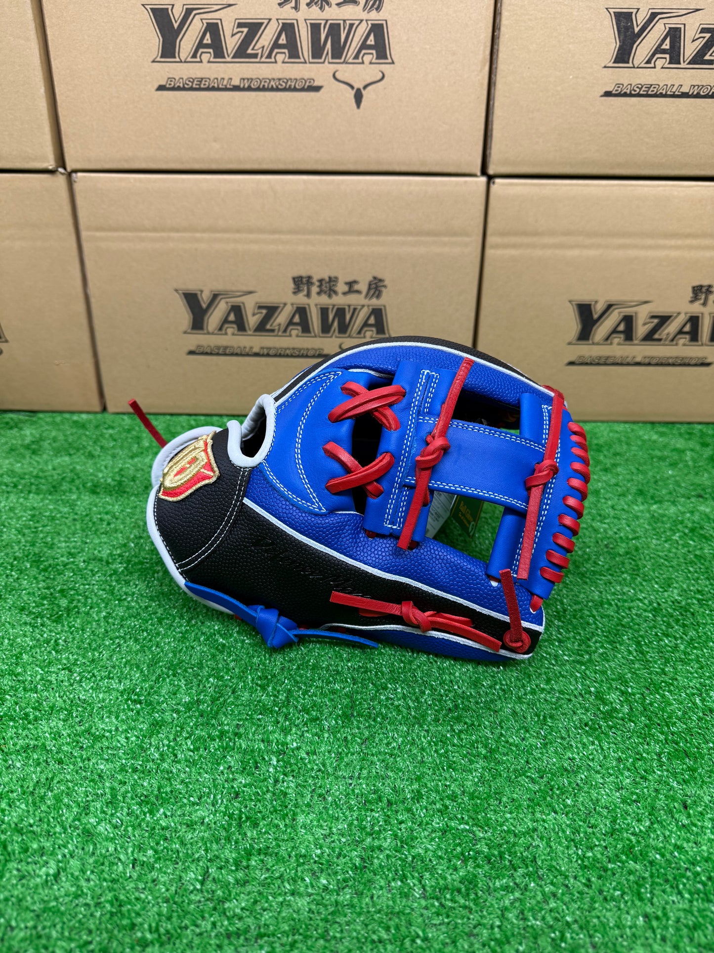 Wilson　少年軟式用グラブ６J型　ロイヤルSS×ブラックSS　