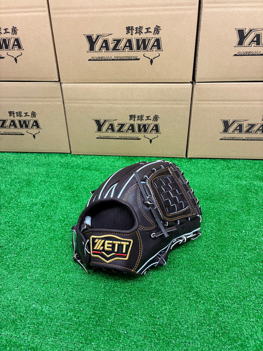 ZETT　源田モデル硬式内野手用グラブBPROG566（ブラウン）高校野球対応　2026カタログ定番品