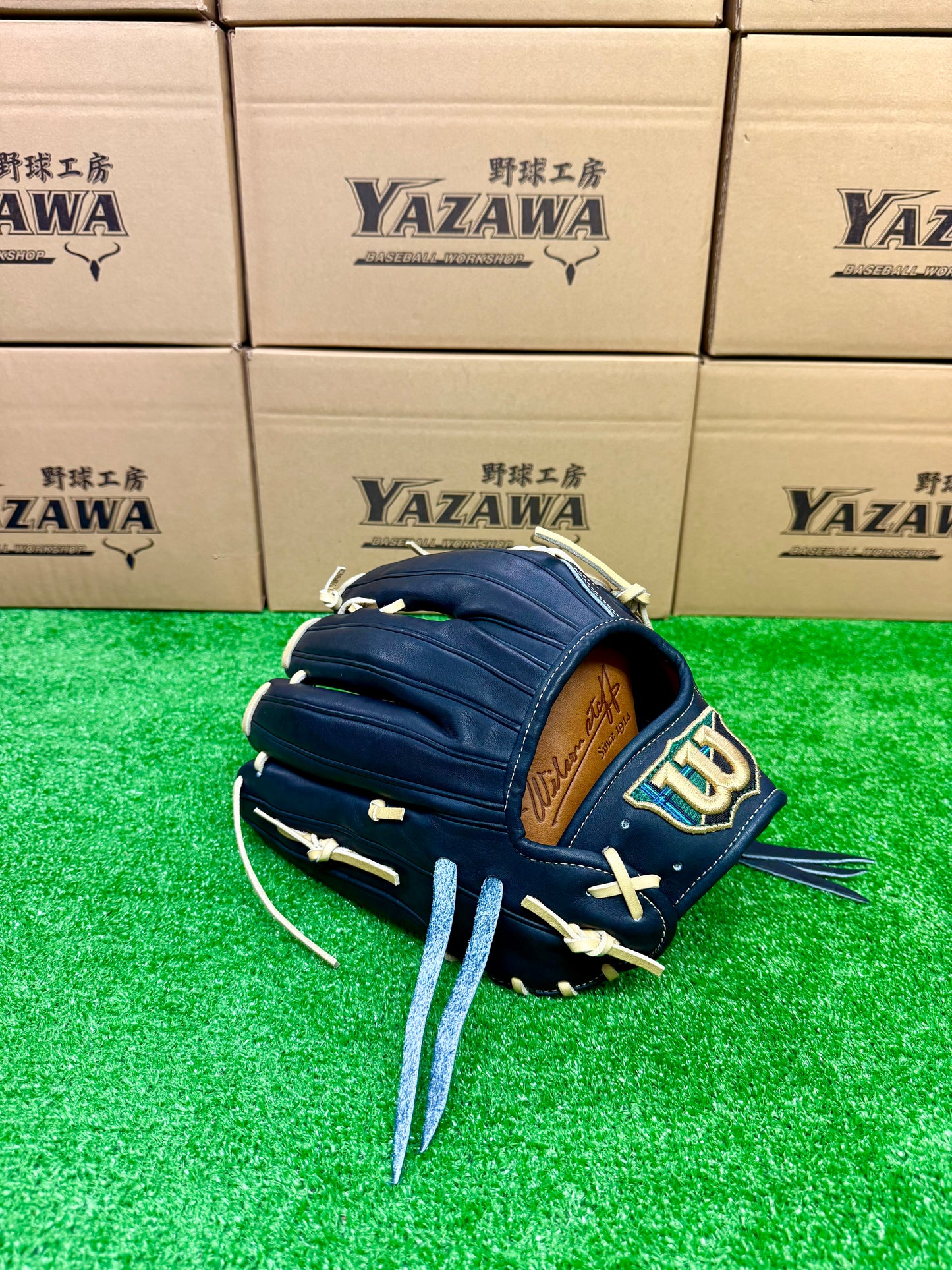 Wilson  硬式外野手用グラブ　D8F型  Wブラック