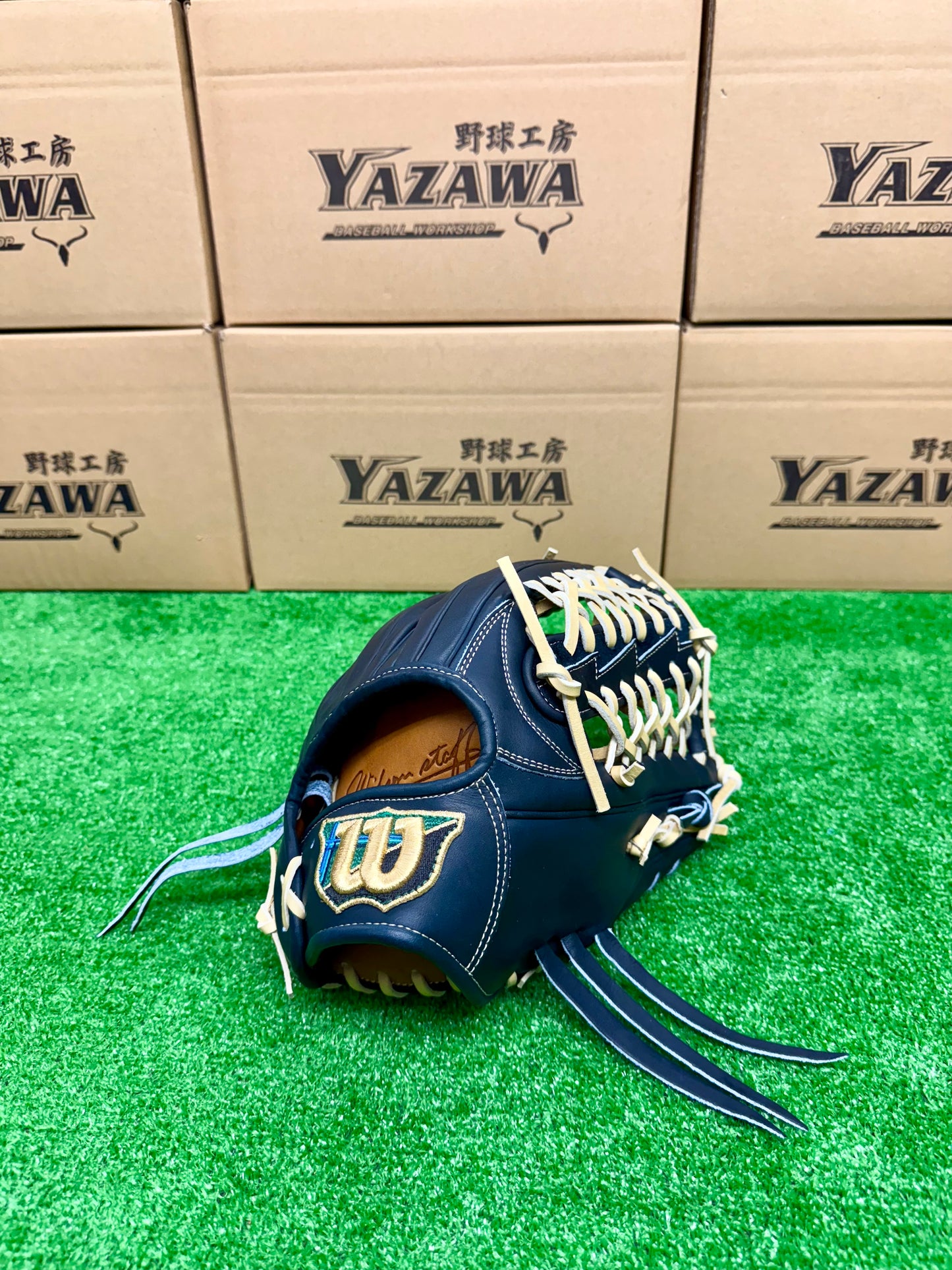 Wilson  硬式外野手用グラブ　D8F型  Wブラック