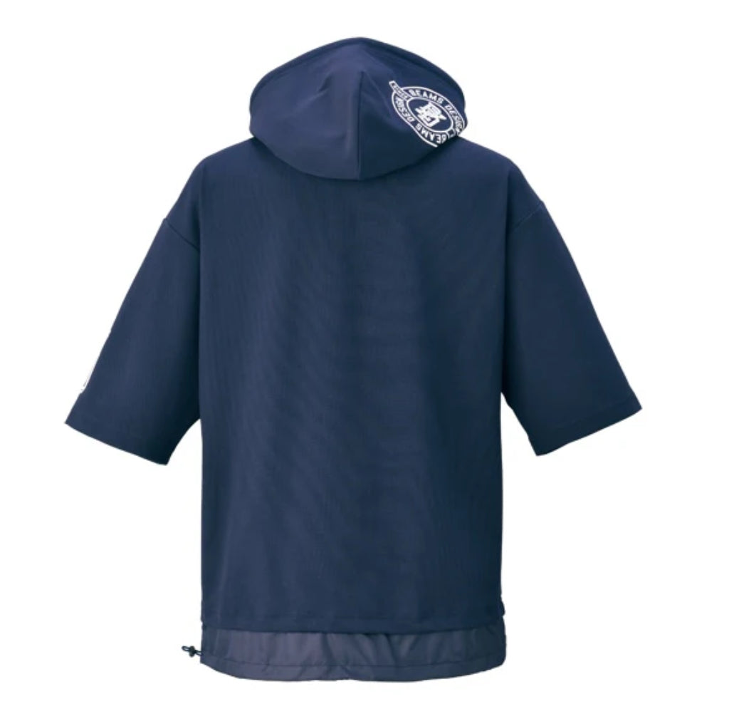 ZETT by BEAMS DESIGN 半袖スウェットパーカー